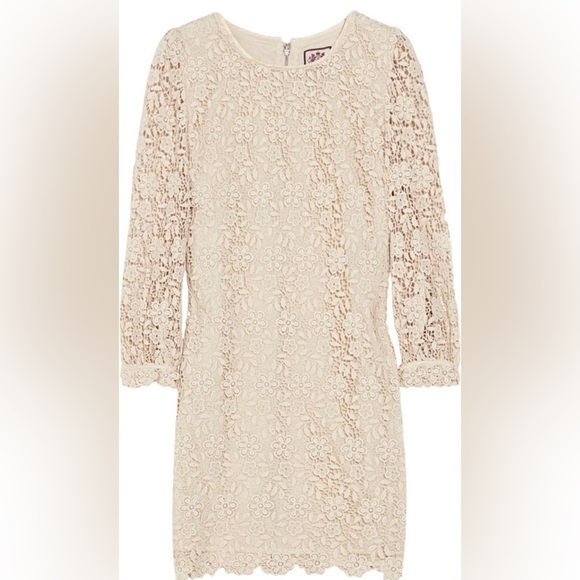 Juicy Couture Dresses & Skirts - Juicy Couture Mini Cotton Lace Shift Dress